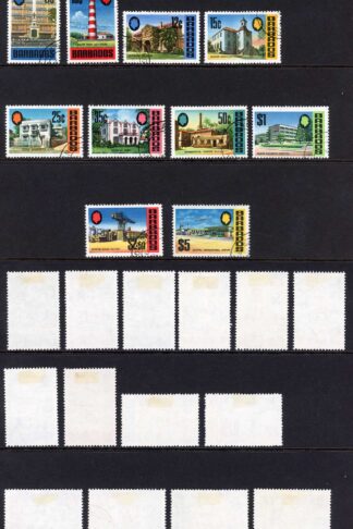 Barbados SG399/414 Set of 16 on Chalky paper Fine Used Cat 24 pounds