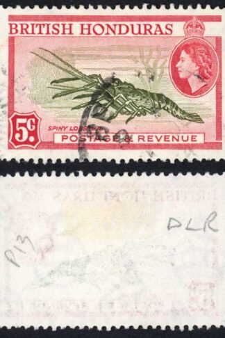 British Honduras SG183aba 5c DLR Fine Used Cat 35 pounds