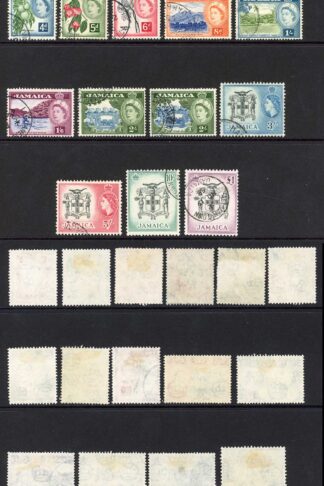 Jamaica SG159/74 Set of 16 Fine Used Cat 60 pounds