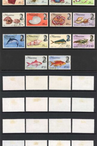 Mauritius SG382/99 Set of 18 Fine Used Cat 40 pounds