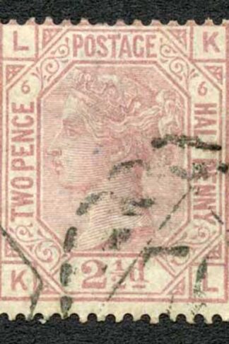 SG141 2 1/2d Rosy Mauve Plate 6 Cat 85 pounds