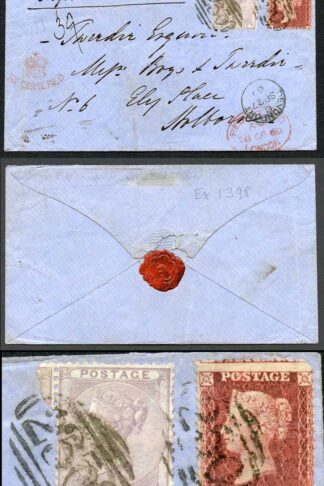 Distinctive Crown Registered Handstamp of DEVONPORT Scarce