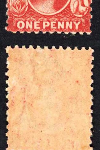 Bahamas SG40 1d Scarlet Vermilion Perf 12 wmk Crown CA Cross on O of Post