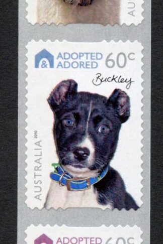 Australia SG3436a 2010 Adopted and Adored Self Adhesive Strip of 5 Pemara U/M