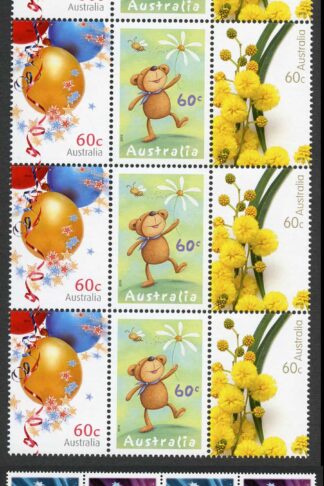 Australia SG3449a/58 2010 Special Occasions Set in Blocks U/M