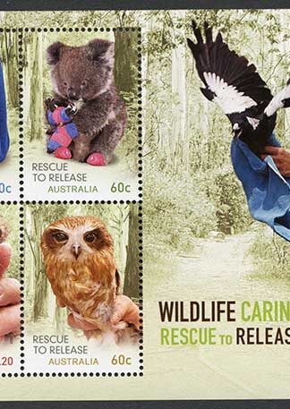 Australia SGMS3498 2010 Rescue to Release Miniature Sheet U/M
