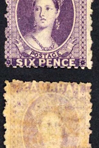 Bahamas SG31 6d deep violet Wmk CC Perf 12.5 M/M Cat 160 pounds