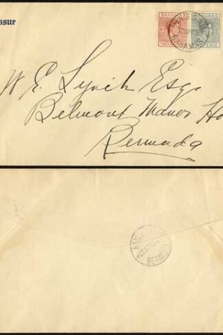 Bahamas KGVI 1 1/2d 2d and 3d on FDC
