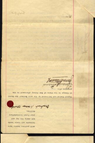 Bahamas 1924 Deed of Conveyance with Staircase 3/- and 1912-19 6d. and 5/- (2)