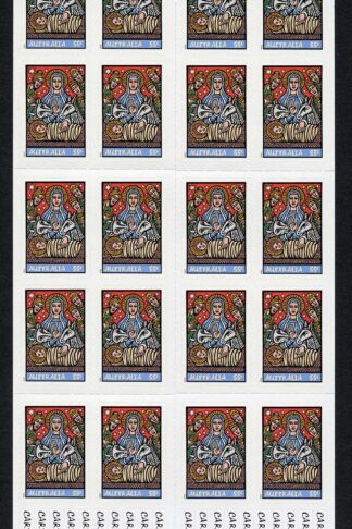 Australia SG3526a 2010 Christmas Self Adhesive Pane U/M