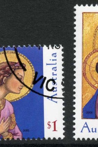 Australia SG2571/2 2005 Christmas Set Fine Used