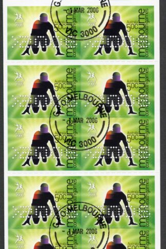 Australia SG2600a 2006 Commonwealth Games Melbourne (2nd issue) S-A Fine Used
