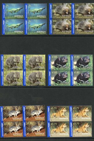 Australia SG2601/6 2006 Native Wildlife Set in Blocks U/M
