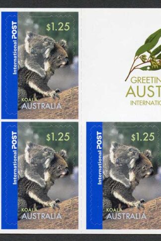 Australia SG2640b 2006 Greeting from Australia S-A Pane with Washington opt U/M