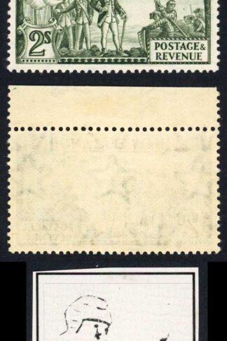New Zealand SG589ea 2/- Printing F Perf 14 x 13.5 COQK U/M Cat 190++