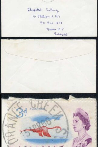 Bahamas QEII cover with Orange Creek CDS