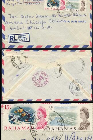 Bahamas QEII cover with Freeport CDS