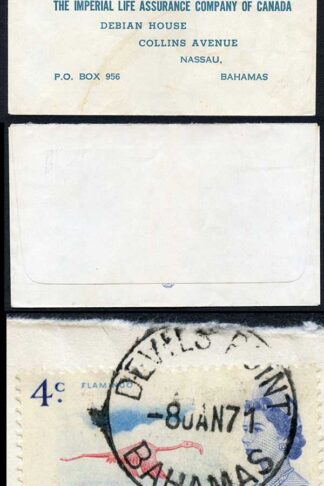 Bahamas QEII cover with Devils Point CDS