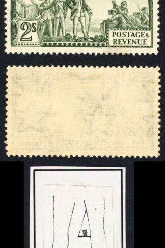 New Zealand SG568ca 2/- Printing F Perf 13.5 x 14 COQK M/M Cat 200++