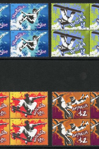 Australia SG2669/72 2006 Extreme Sports Sets in Blocks of 4 U/M