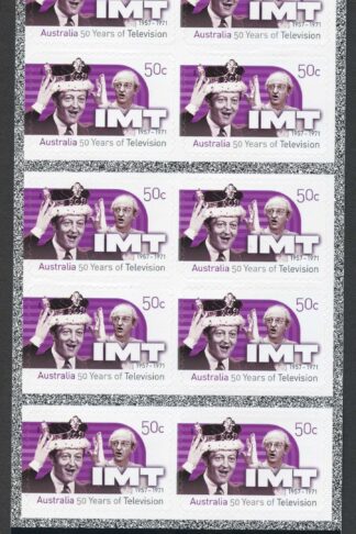 Australia SG2721b 2006 50th Anniversary of Television IMT S-A Pane U/M