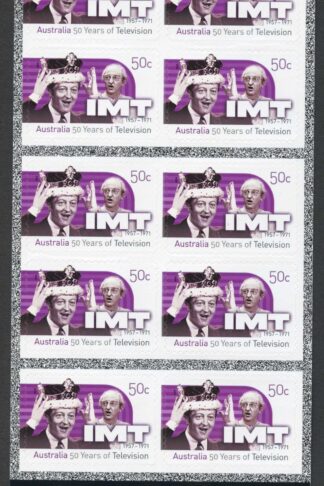 Australia SG2721b 2006 50th Anniversary of Television IMT S-A Pane U/M