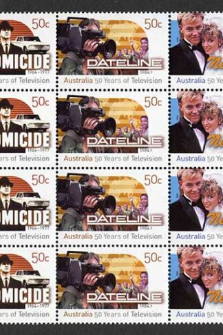 Australia SG2716a 2006 50th Anniversary of Television Sets in Block of 20 U/M