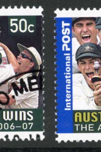 Australia SG2736/7 2007 Australia wins the Ashes Set Fine Used