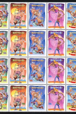 Australia SG2818a 2007 Circus Under the Big Top Block of 20 U/M