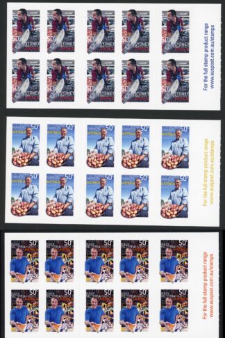 Australia SG2853a/7a 2007 Market Feast Set Self Adhesive Panes U/M