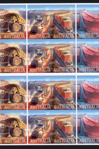 Australia SG2972a 2008 Heavy Haulers Self Adhesive Pane U/M
