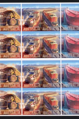 Australia SG2972a 2008 Heavy Haulers Self Adhesive Pane U/M