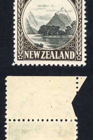 New Zealand SG583b 4d Multiple Wmk Perf 12.5 M/M Cat 40 pounds