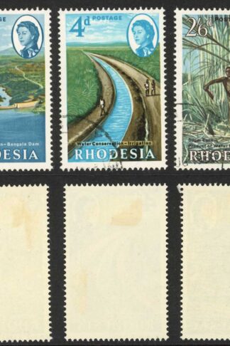 Rhodesia SG354/6 Water Conservation Fine used Cat 6.5 pounds