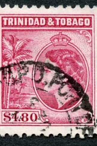 Trinidad and Tobago SG278 4.80 dollars perf 12 Cat 28 pounds
