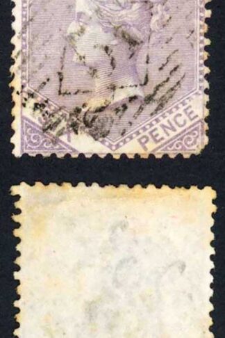 Jamaica SG5 6d Dull Lilac Wmk Pineapple Cancelled with English 51 postmark