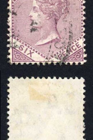 Jamaica SG52a Purple on Chalk-surface paper Fine used cat 38 pounds