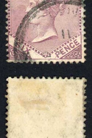 Jamaica SG52a Purple on Chalk-surface paper Fine used cat 38 pounds