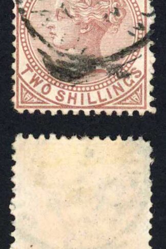 Jamaica SG14 2/- Venetian Red Wmk Crown CC Fine Used cat 40 pounds