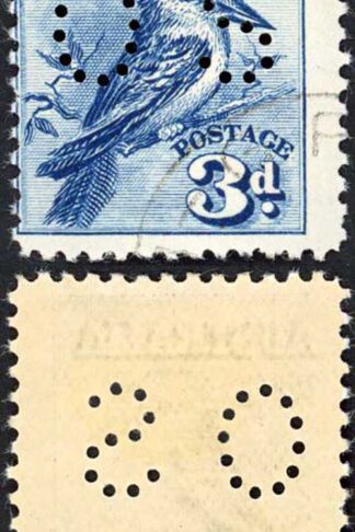 Australia SGO113 3d Kookaburra Perf OS CTO (m/m)