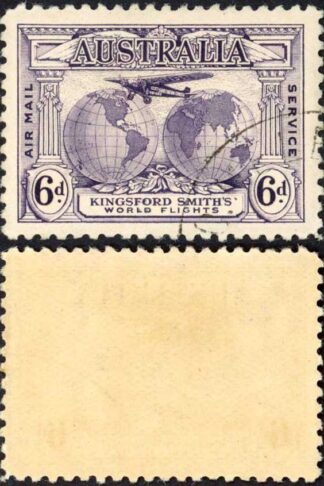 Australia SG123a 6d Re-entry CTO (U/M) Cat 110 pounds