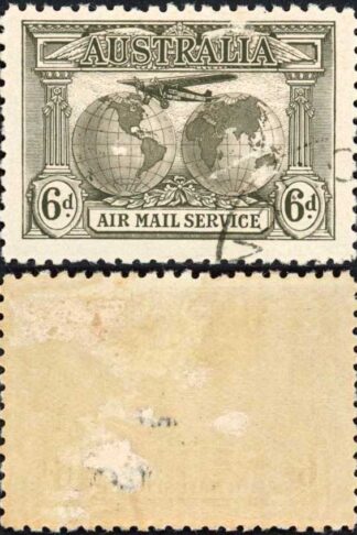 Australia SG139 6d Sepia CTO