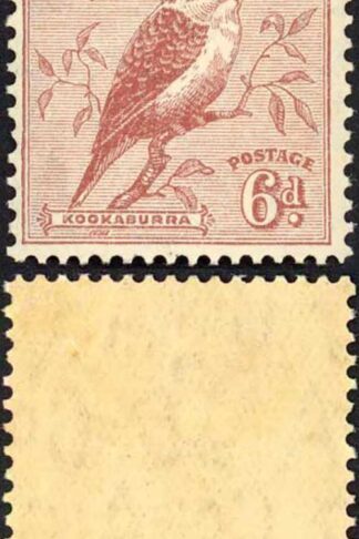 Australia SG146 6d Kookaburra M/M Cat 20 pounds