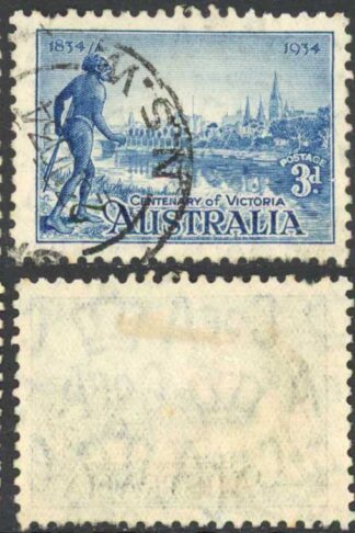 Australia SG147/9 Victoria Set Perf 10.5 Cat 26 pounds