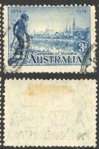 Australia SG147a/9a Victoria Set Perf 11.5 Cat 32 pounds