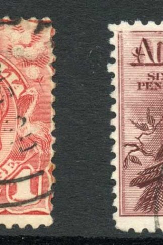 Australia SG17/19 1913 1d and 6d Set of 2 Fine used Cat 66.50 pounds