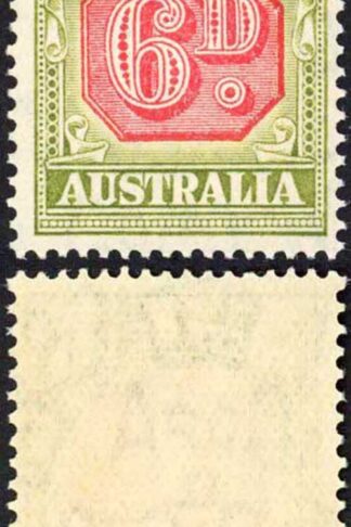 Australia SGD1171938 6d Post Due (type A) U/M Cat 80 pounds