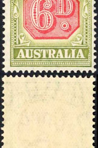 Australia SGD1171938 6d Post Due (type A) U/M Cat 80 pounds
