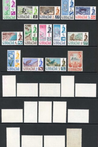 Gibraltar SG160/73 Set of 14 U/M Cat 80 pounds