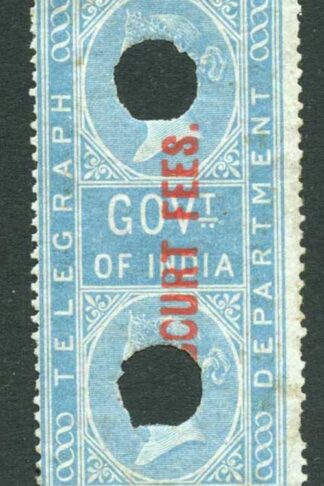 India Telegraph 4a opt COURT FEES Barefoot 13